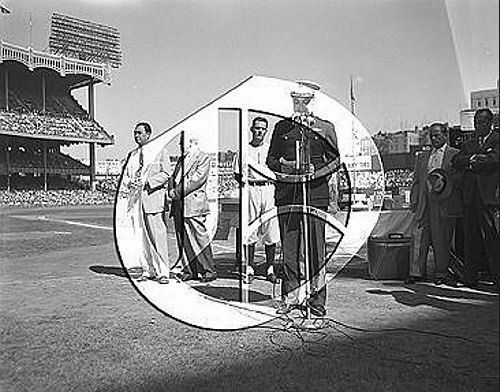 Mel Allen and Jerry Coleman53N0104